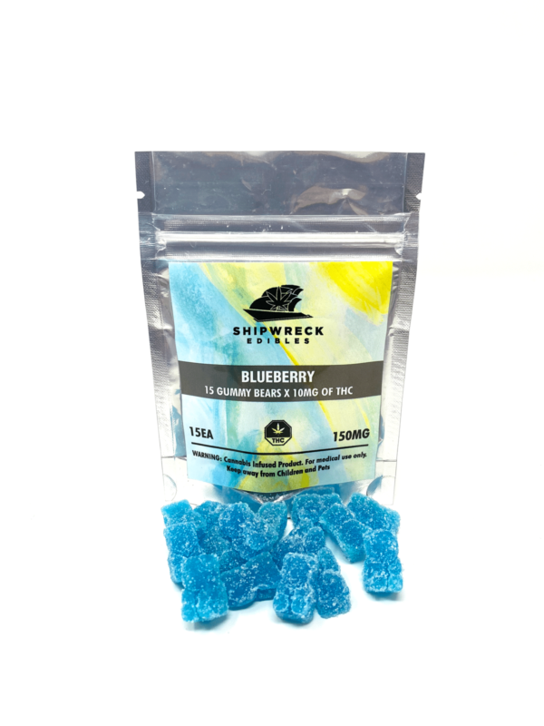 Blueberry by ShipWreck Edibles (150mg THC)