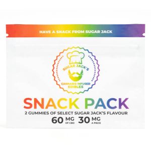Sugar Jack’s 60mg CBD Snack Pack